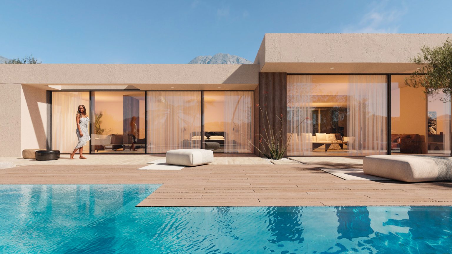 Modern One-Floor Villa Design: Ideas for a Stylish and Functional Home